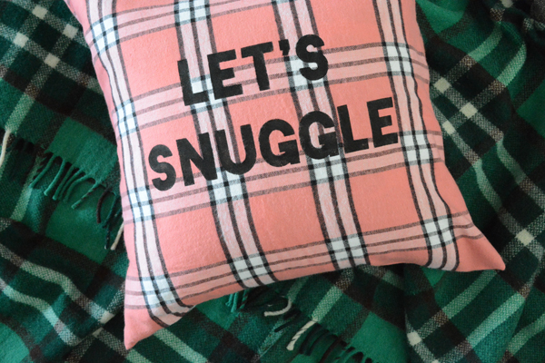 snuggle cat pillow