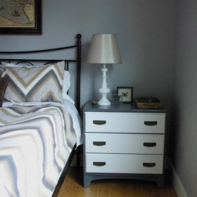 Grey Nightstand