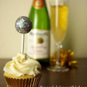 Sparkling Cider Cupcakes