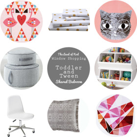 Window Shopping – Toddler and Tween Shared Bedroom