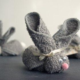 Washcloth Bunnies