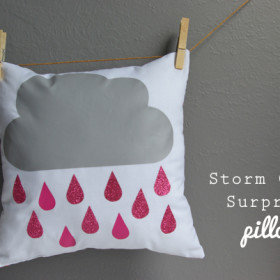 Storm Cloud Surprise Pillow