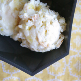 Pina Colada Frozen Yogurt