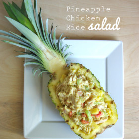 Pineapple Chicken Rice Salad