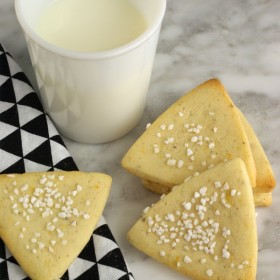 Cardamom Orange Shortbread