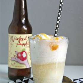 Caramel Apple Floats