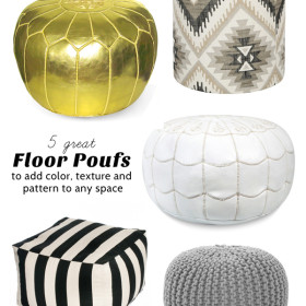 Floor Poufs