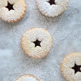 Lemon Linzer Cookies