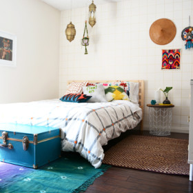 Global Eclectic Bedroom Reveal