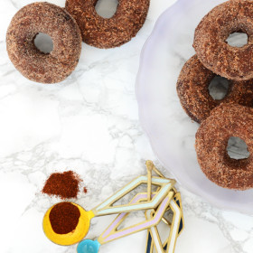 Chocolate Chipotle Donuts