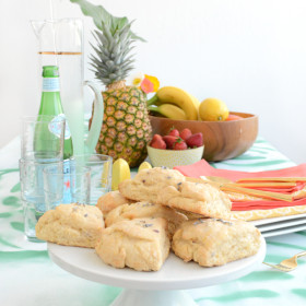 Lemon Lavender Scones