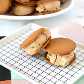 Chai Ice Cream Sandwiches