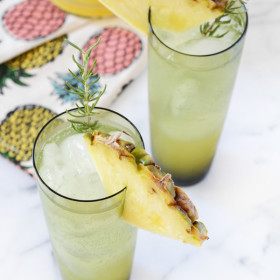 Pineapple Rosemary Spritzer