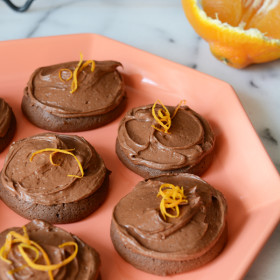 Chocolate Orange Drop Cookies