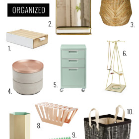 10 Stylish Items To Get Your Home Organized