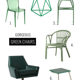 Gorgeous Green Chairs