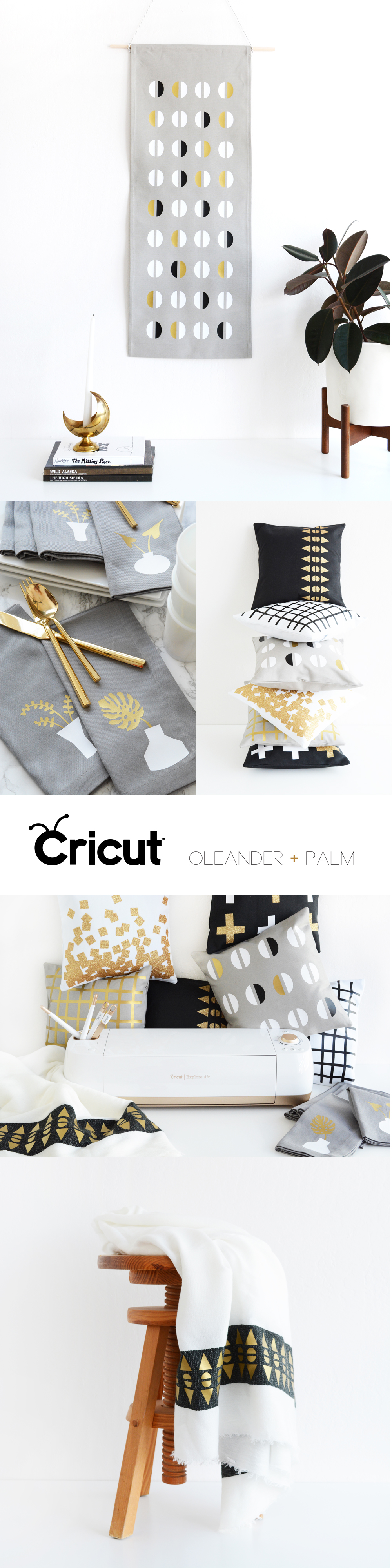 Cricut Gold Machine for Jo Ann Fabrics - Oleander + Palm Designs