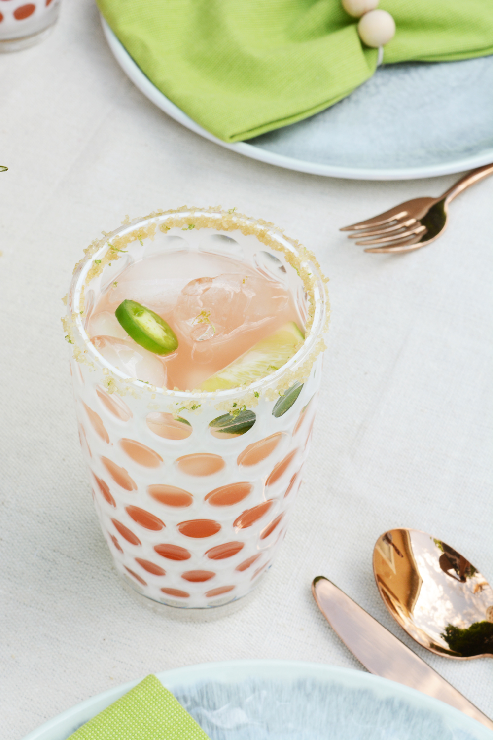 grapefruit lime jalapeno margaritas