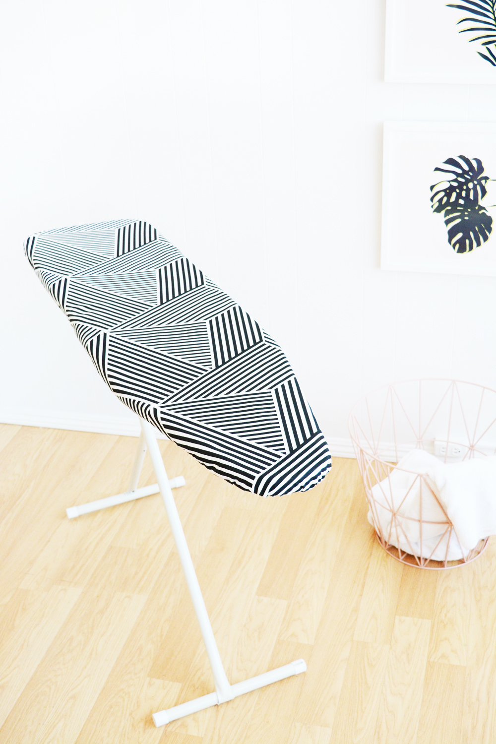 Make this DIY ironing board cover in about an hour. Pattern and full how-to instructions provided for any size/shape ironing board. 