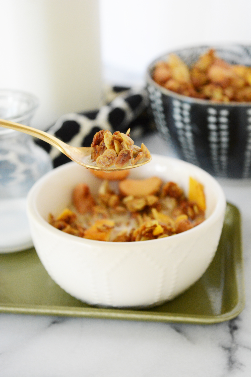 curry coconut cashew granola