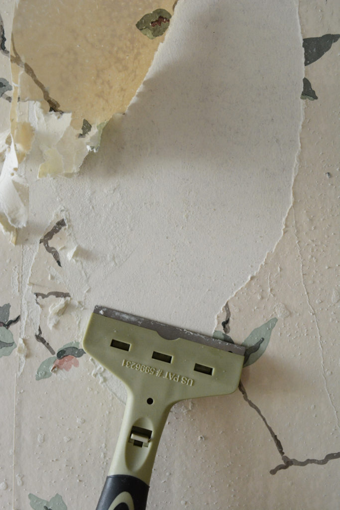 Howto Remove Wallpaper Without Harsh Chemicals Oleander + Palm