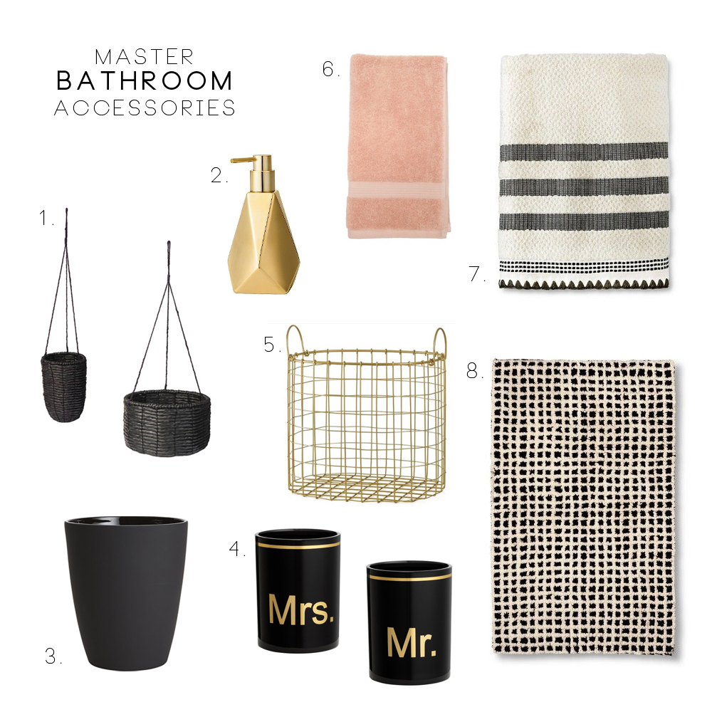 Master Bathroom Accessories