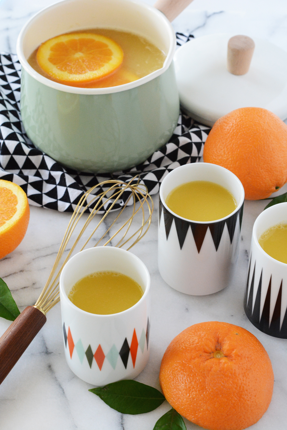 Hot Almond-Citrus Punch