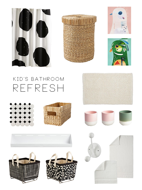 Kid's Bathroom Refresh