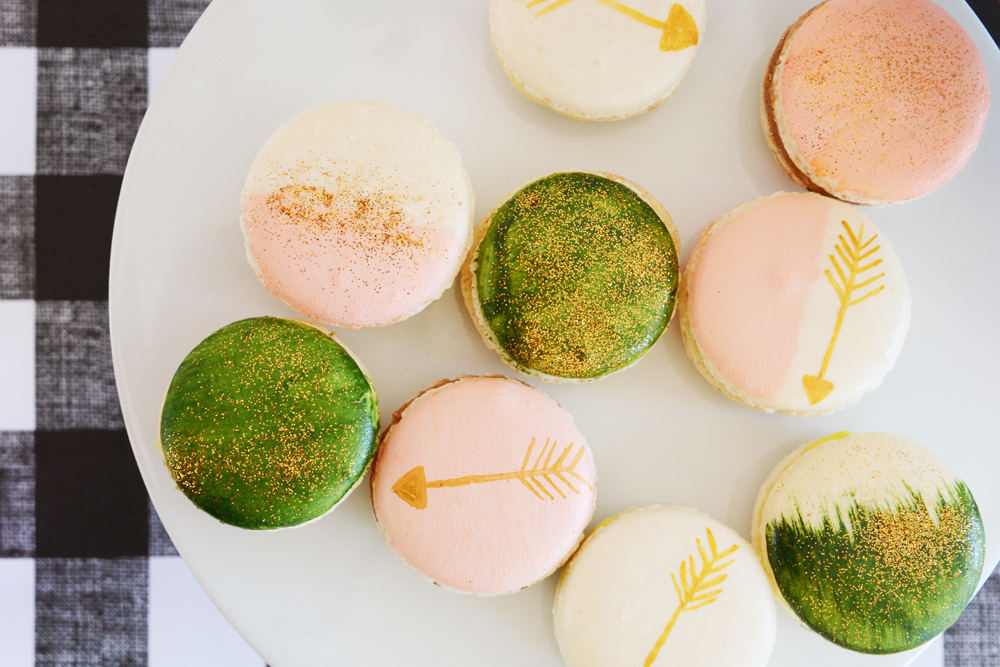 Painted Macarons