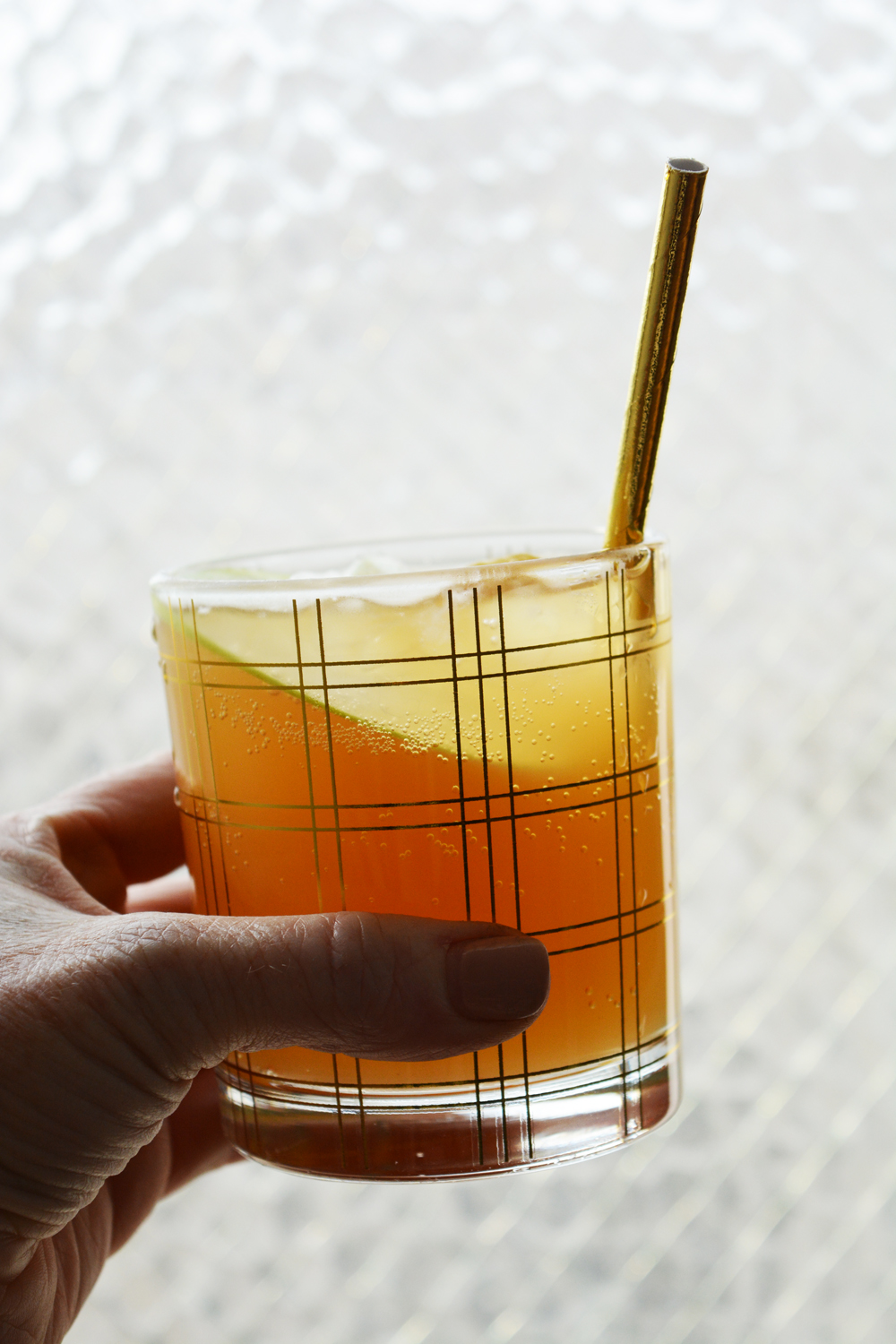 Sparkling Vanilla Cider Mocktail