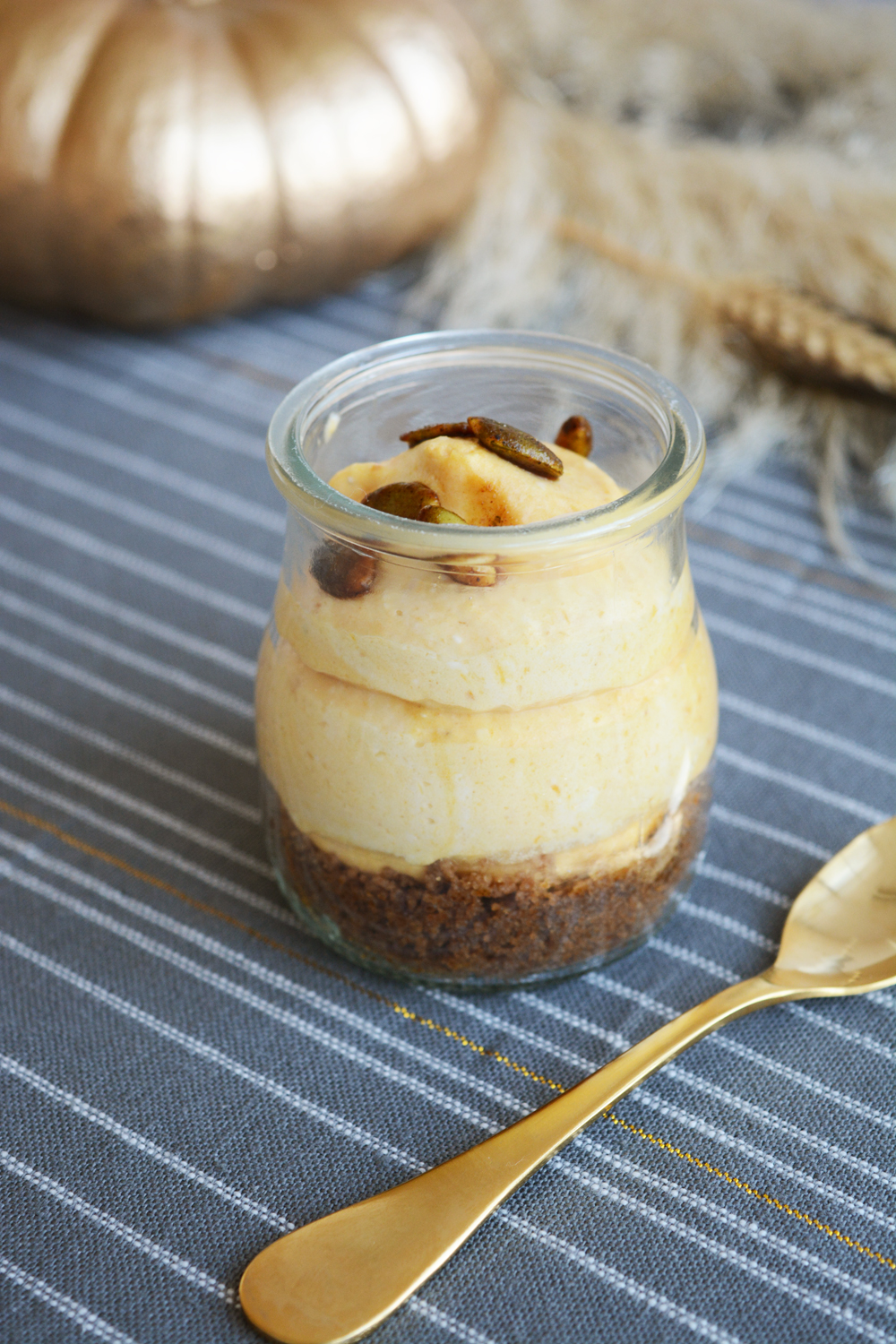 Pumpkin Pie Cheesecake Mousse