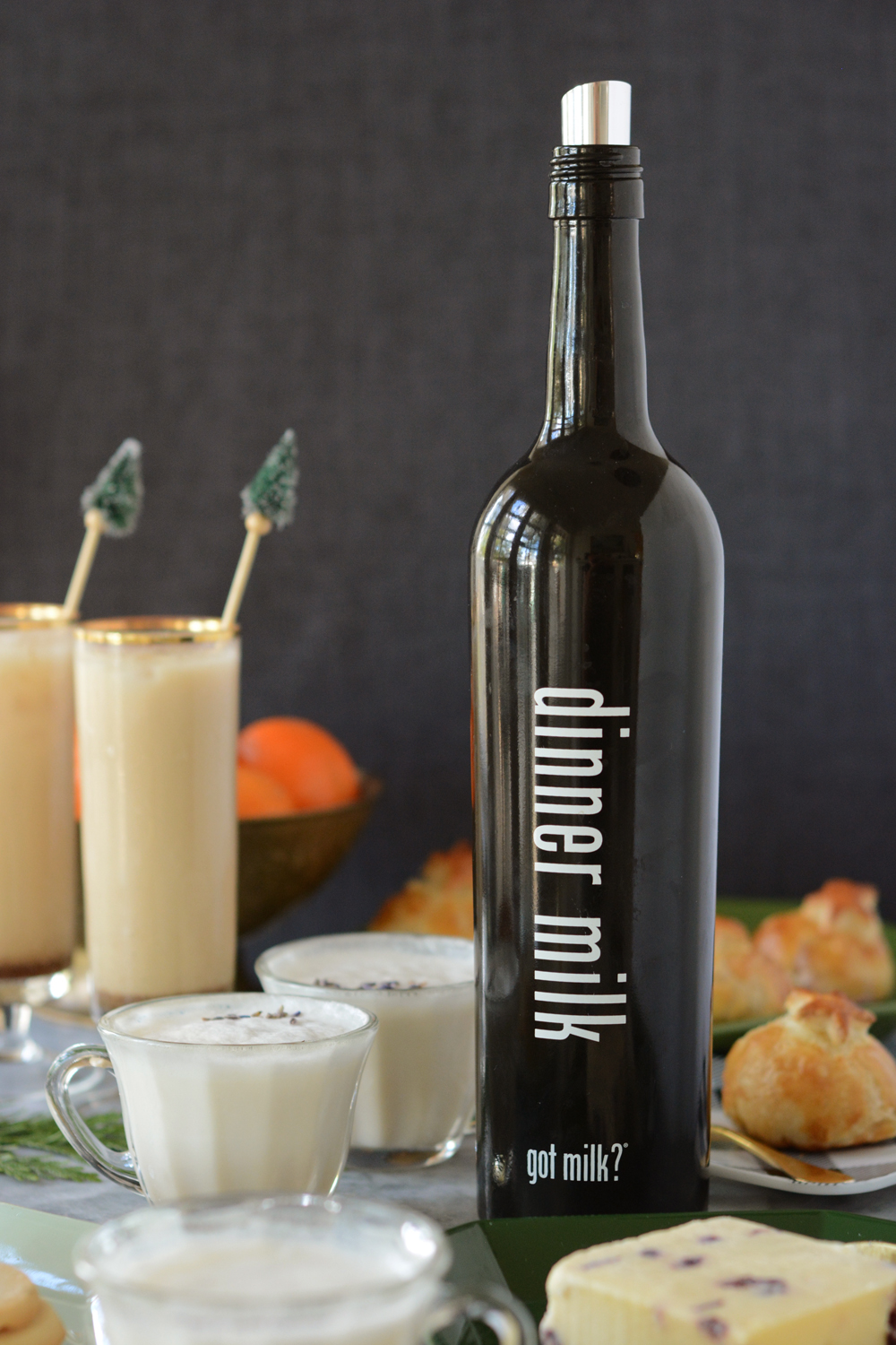 Milk Mocktails and Appetizers 