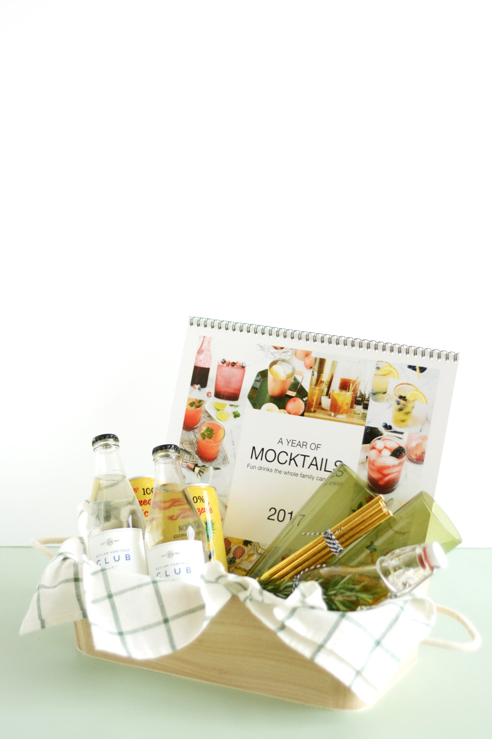 Mocktail Calendar and Gift Basket
