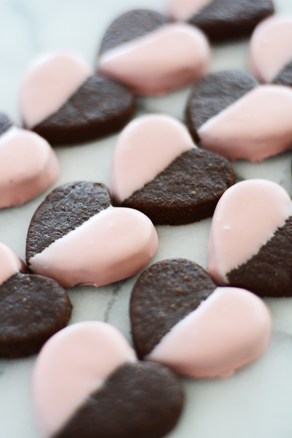 Chocolate Chipotle Shortbread Cookies