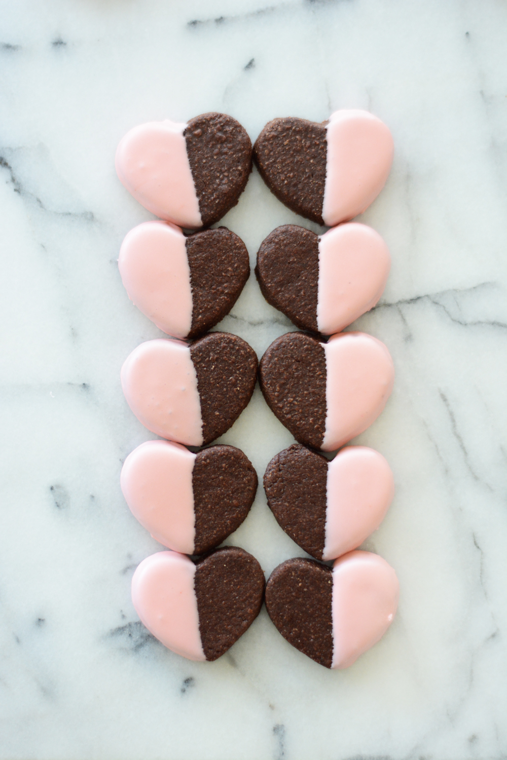 Chocolate Chipotle Shortbread Cookies