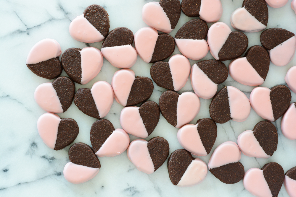 Chocolate Chipotle Shortbread Cookies