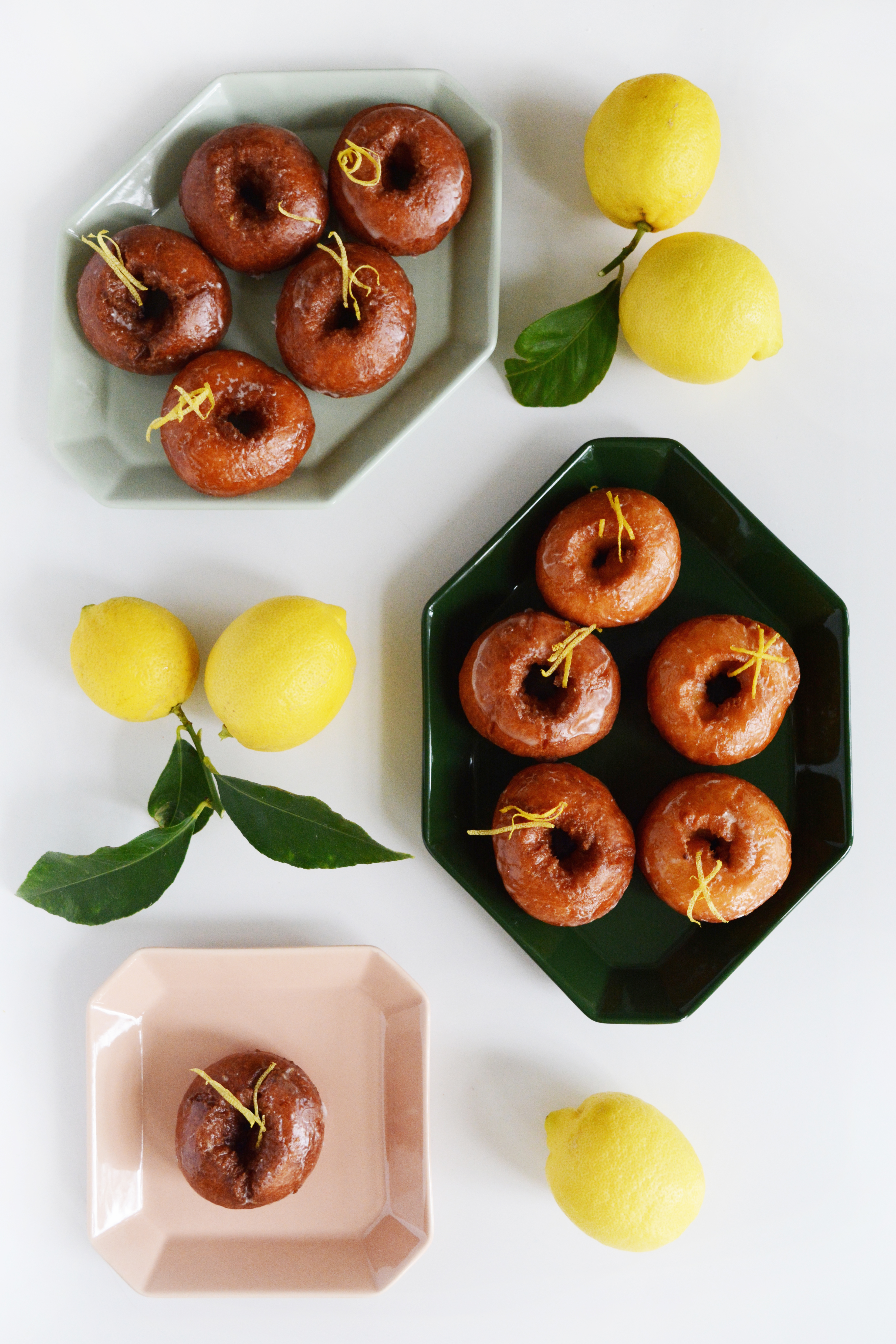 Lemon Old Fashioned Donuts