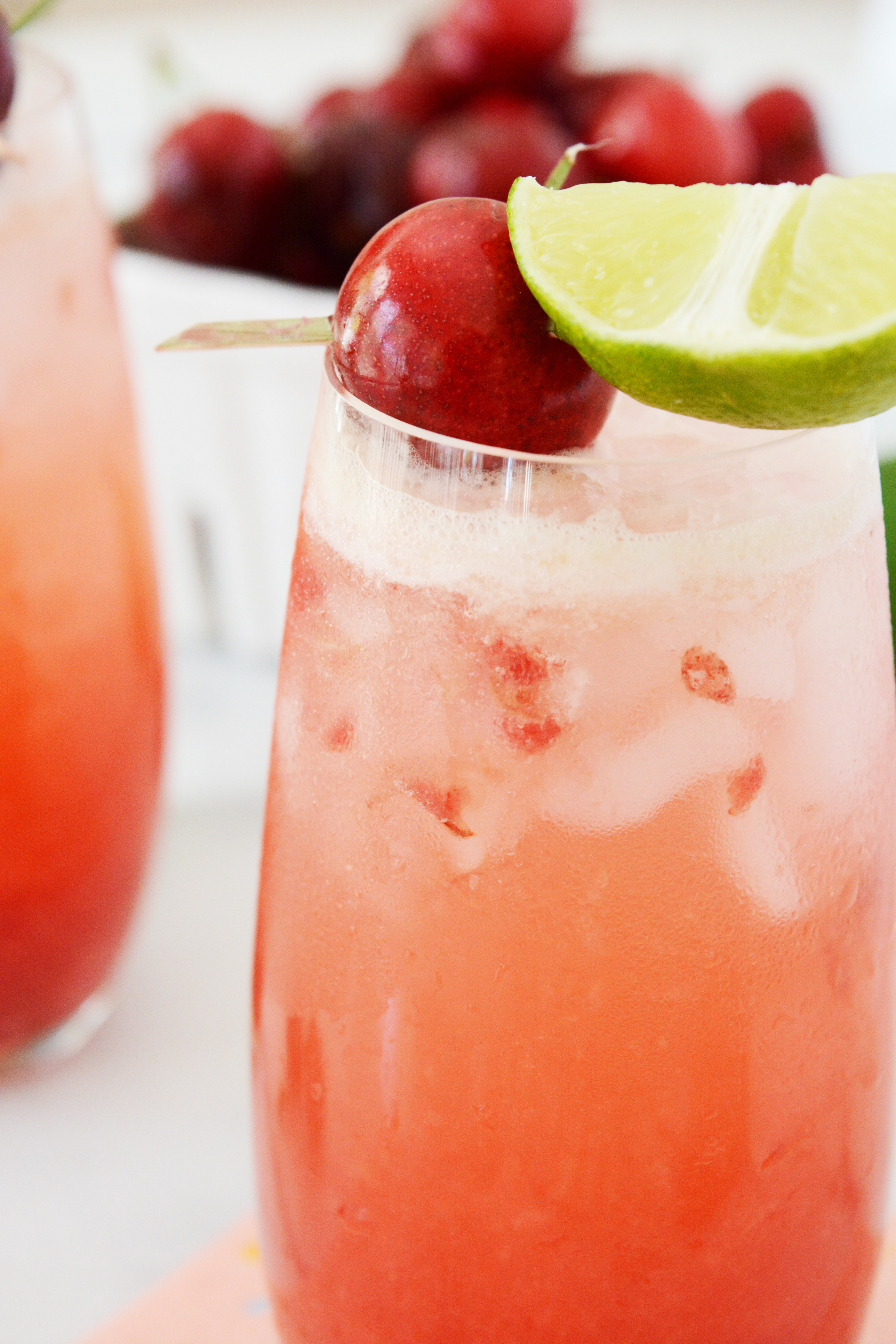 Cherry Limeade recipe - a healthier take on a drive-thru classic.