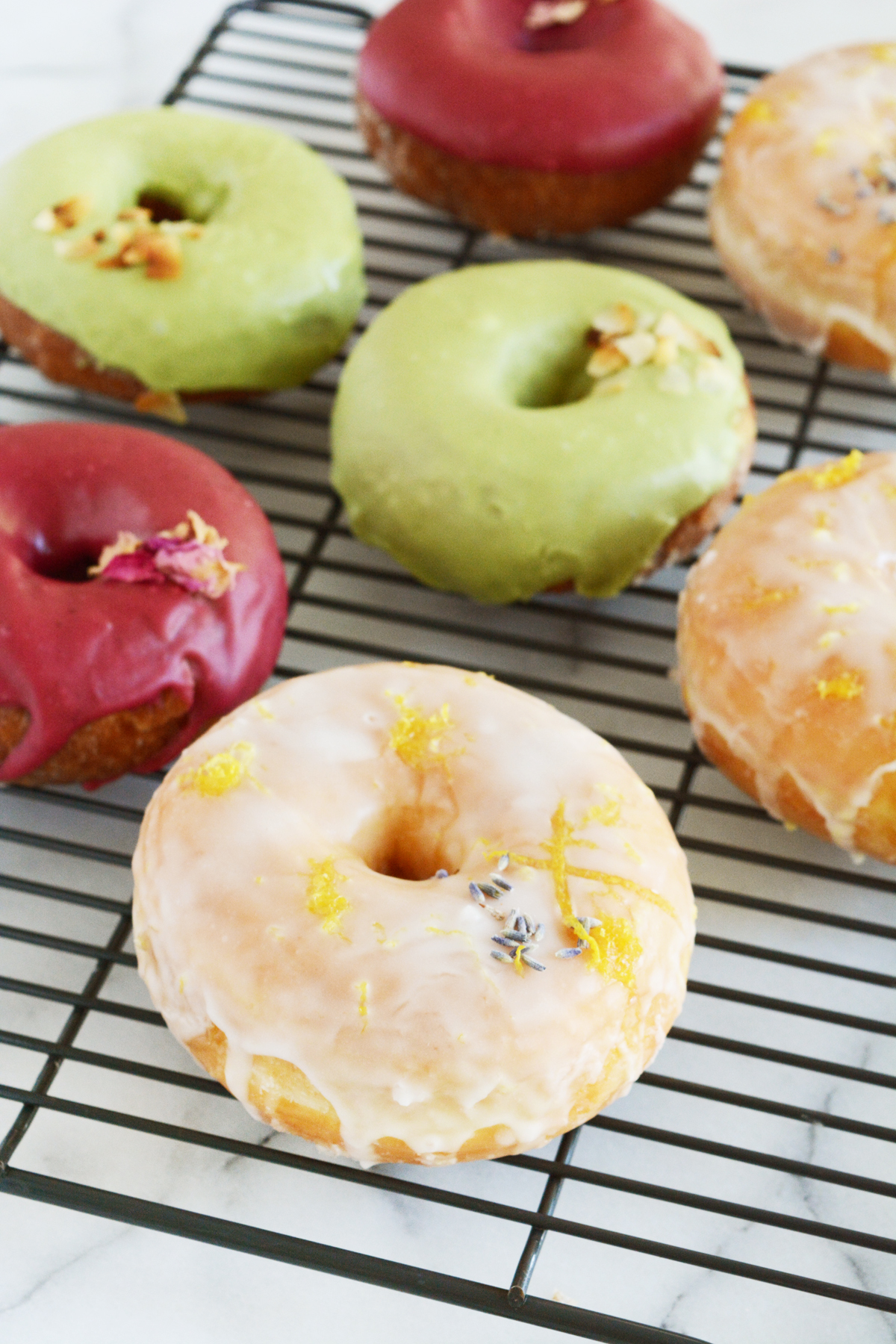 Faux Gourmet Donuts - give grocery store donuts a makeover with 3 yummy flavor combinations.
