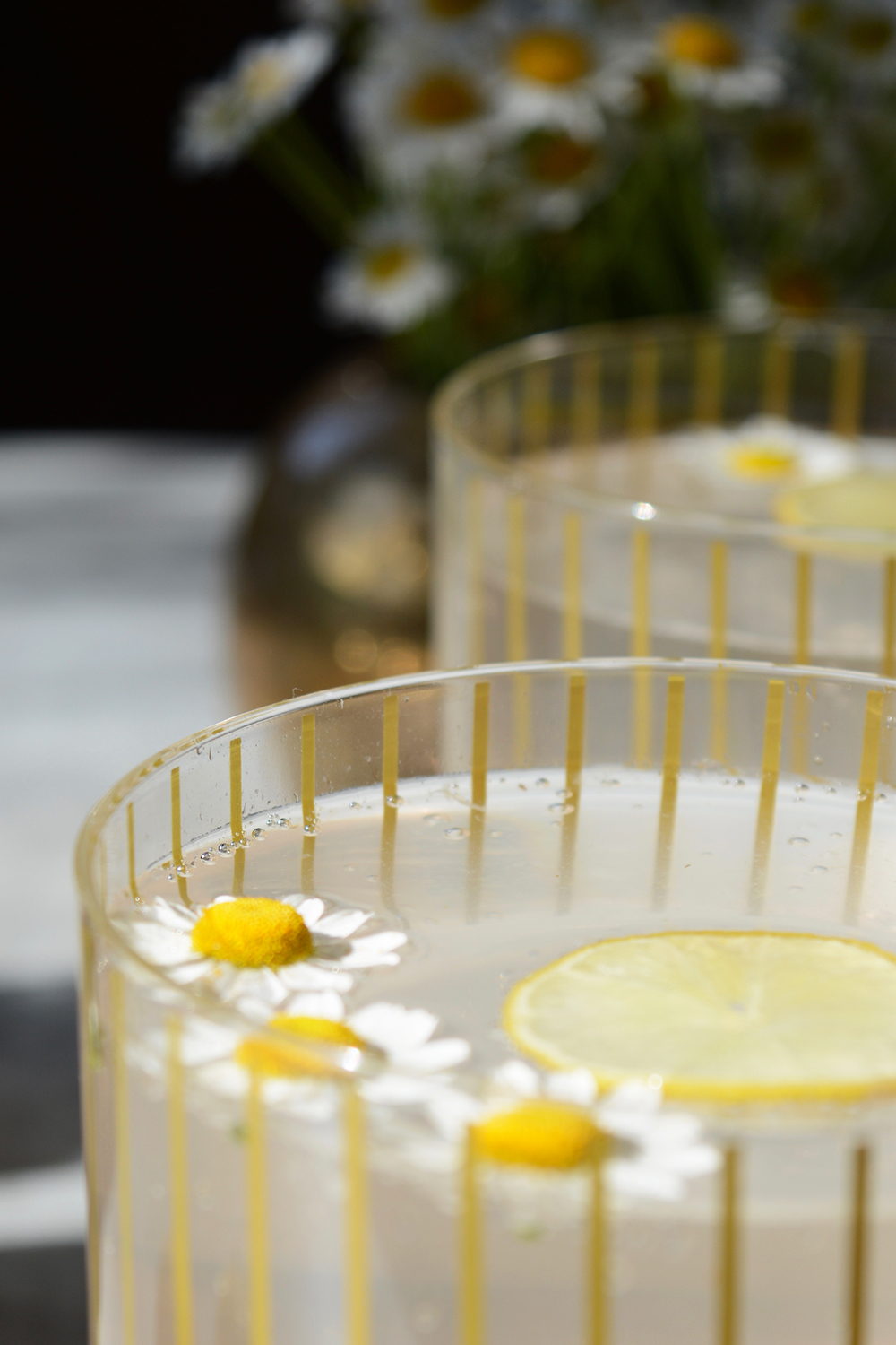 Lemon Lavender Shrub Mocktail