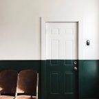 Half Black (and Green) Walls | Oleander + Palm