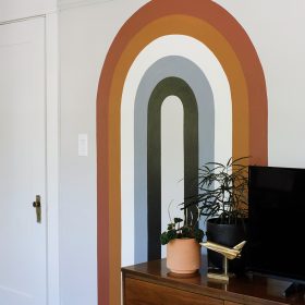 70’s Style Arch Mural